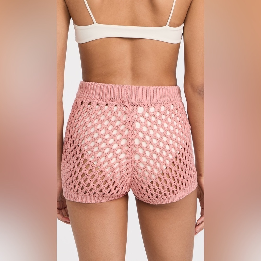 New! MISA x Revolve Daisy Pink Crochet Shorts 💗 Small NWT! - Picture 9 of 16